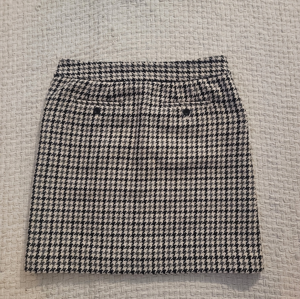 Vintage Ann Taylor Houndstooth skirt